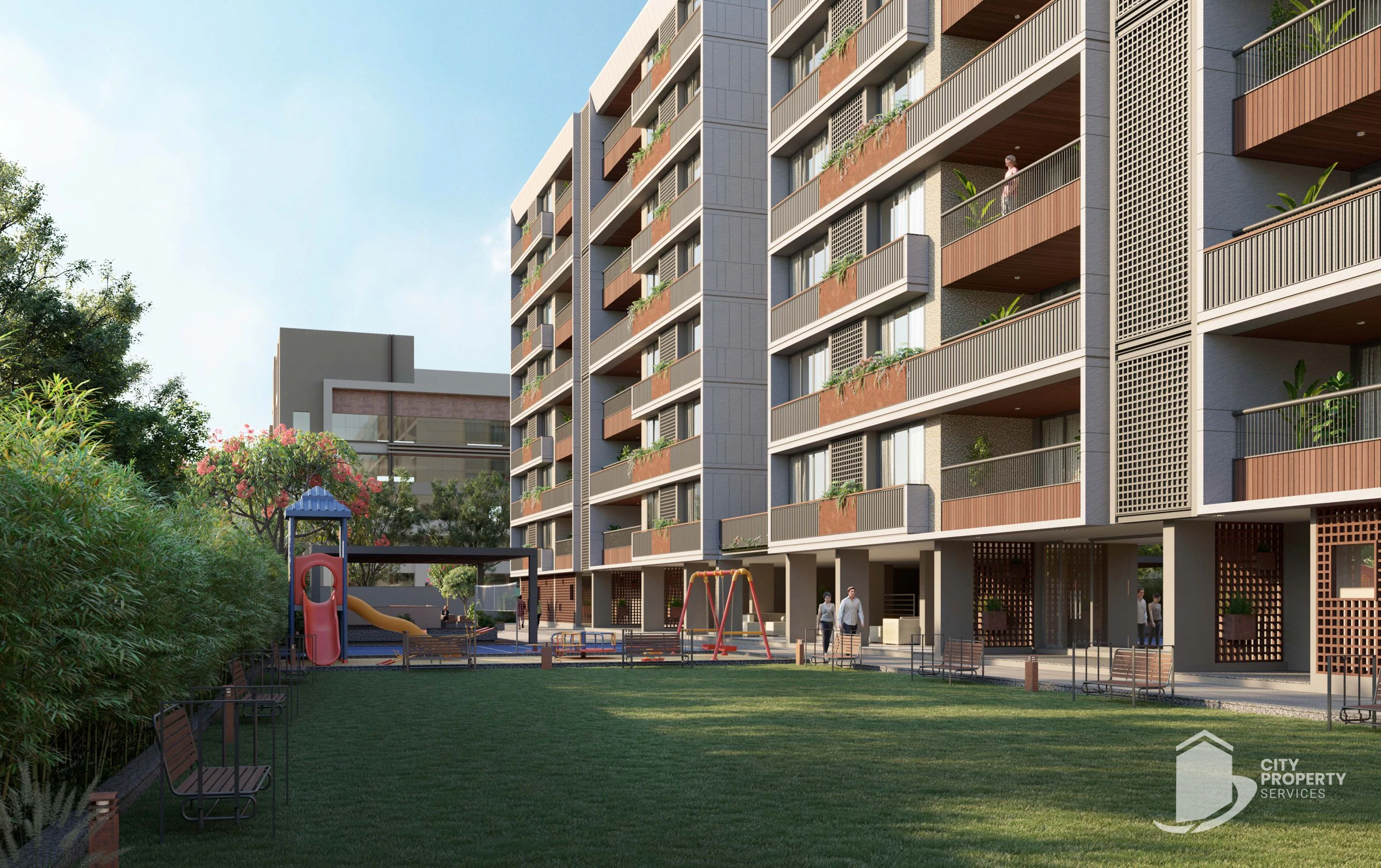 The Indus, Sindhu Bhavan Road, landscape | City Property Services