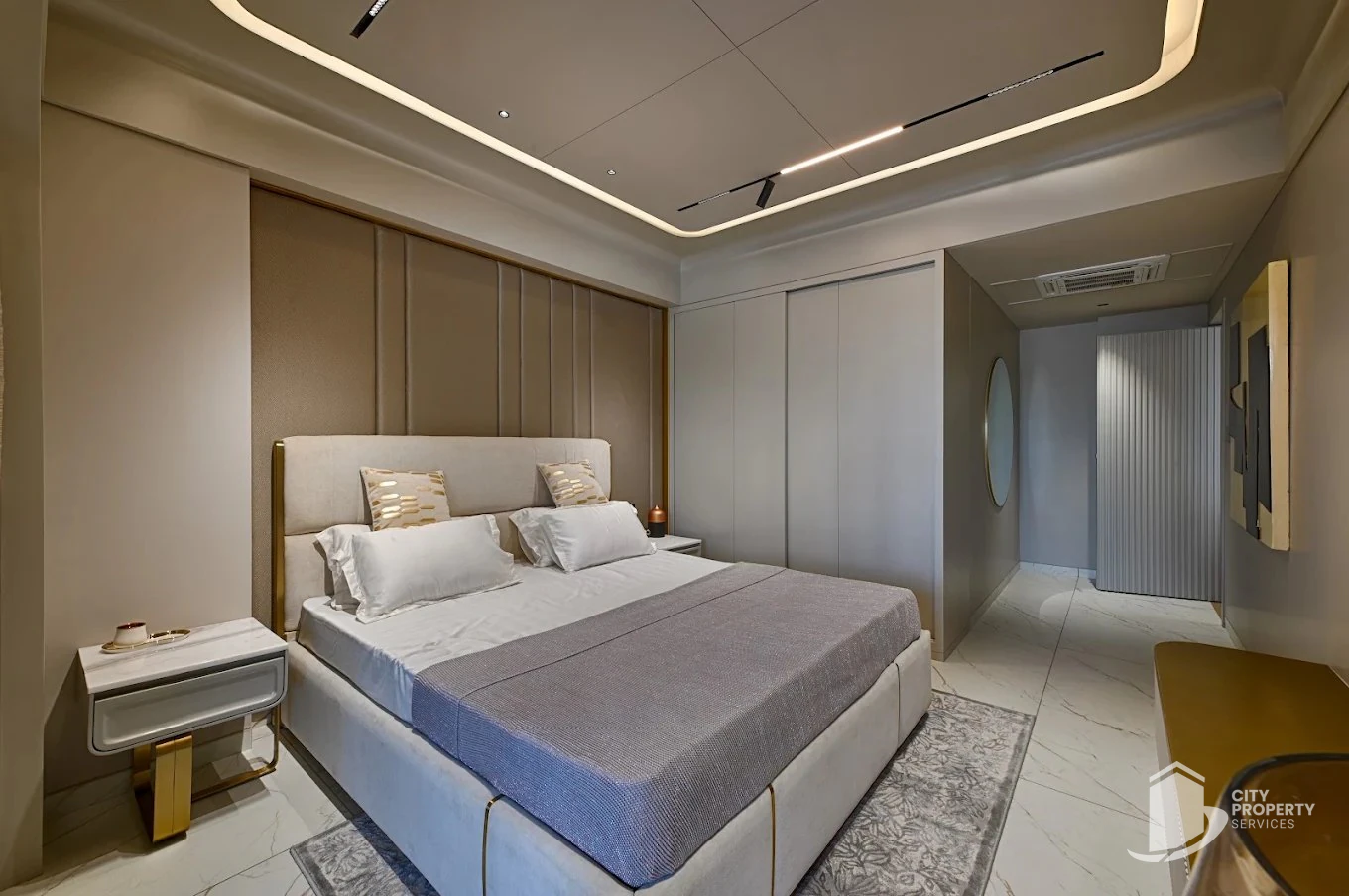 The Indus, Sindhu Bhavan Road, bedroom | City Property Services