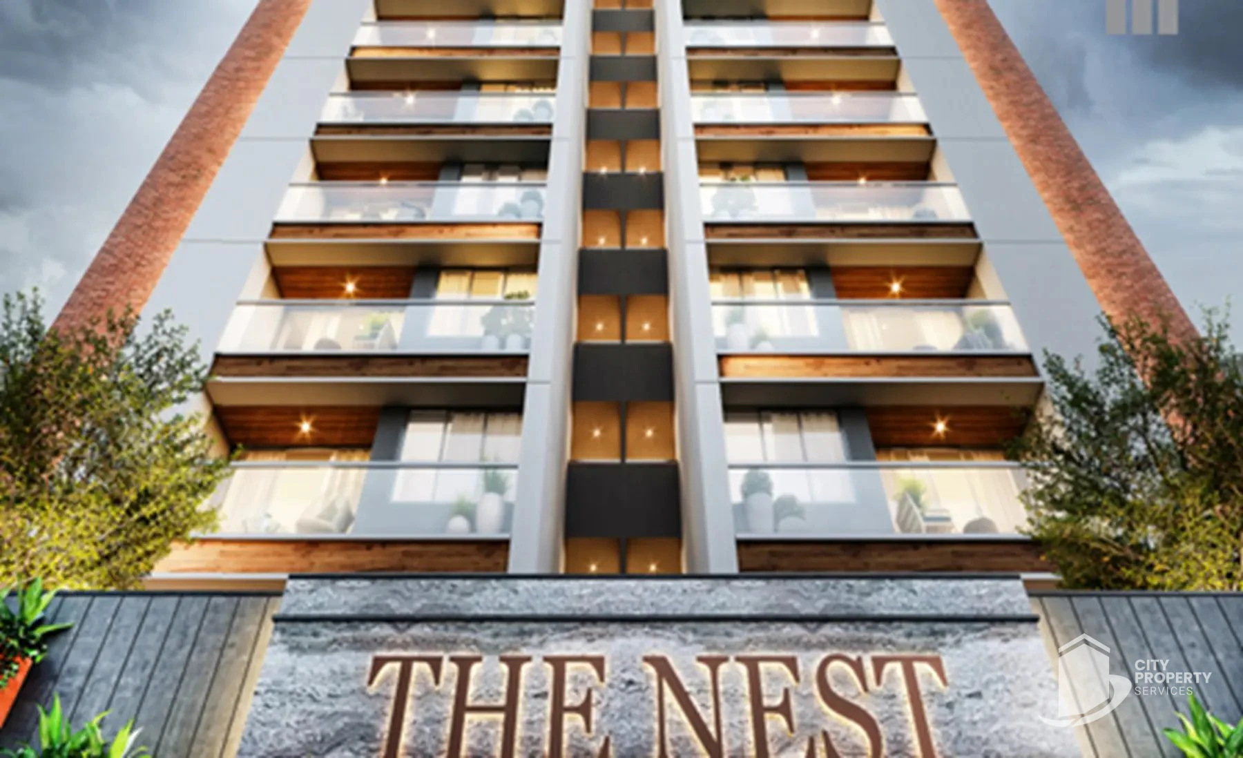 The Nest, Vaishnodevi Circle, entrance | City Property Services