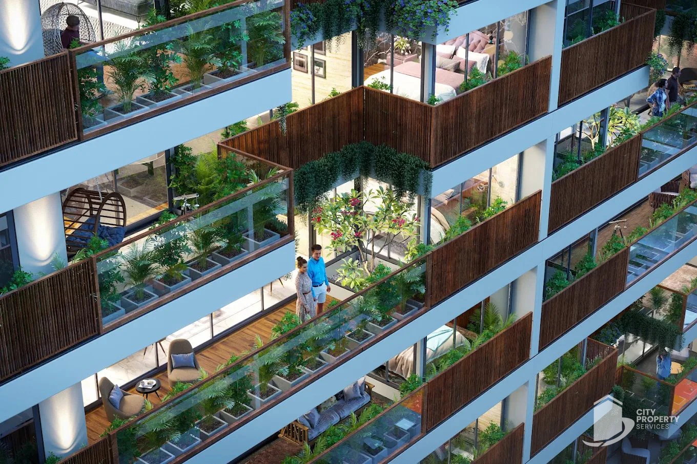 The Nest, Vaishnodevi Circle, balcony | City Property Services