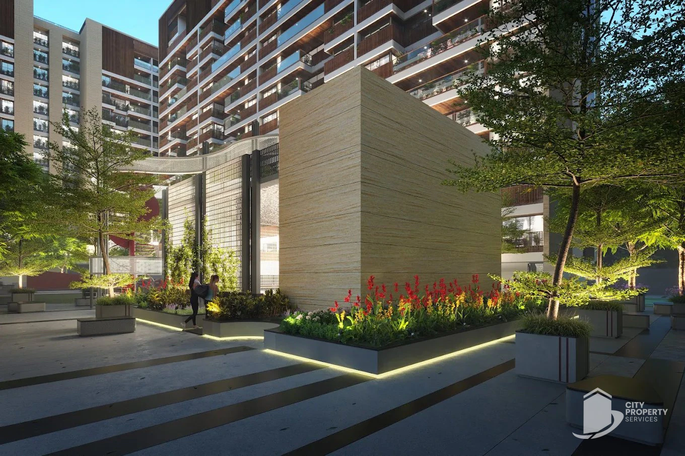The Nest, Vaishnodevi Circle, landscape | City Property Services