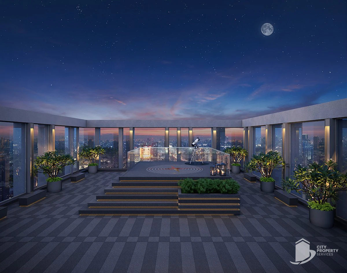 The Quad, Thaltej, rooftop | City Property Services