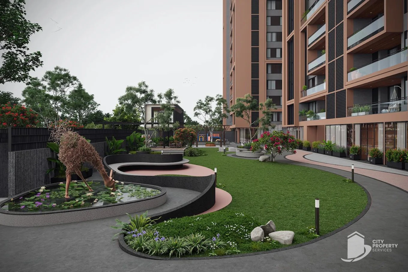 The Regal, Vaishnodevi Circle, landscape | City Property Services