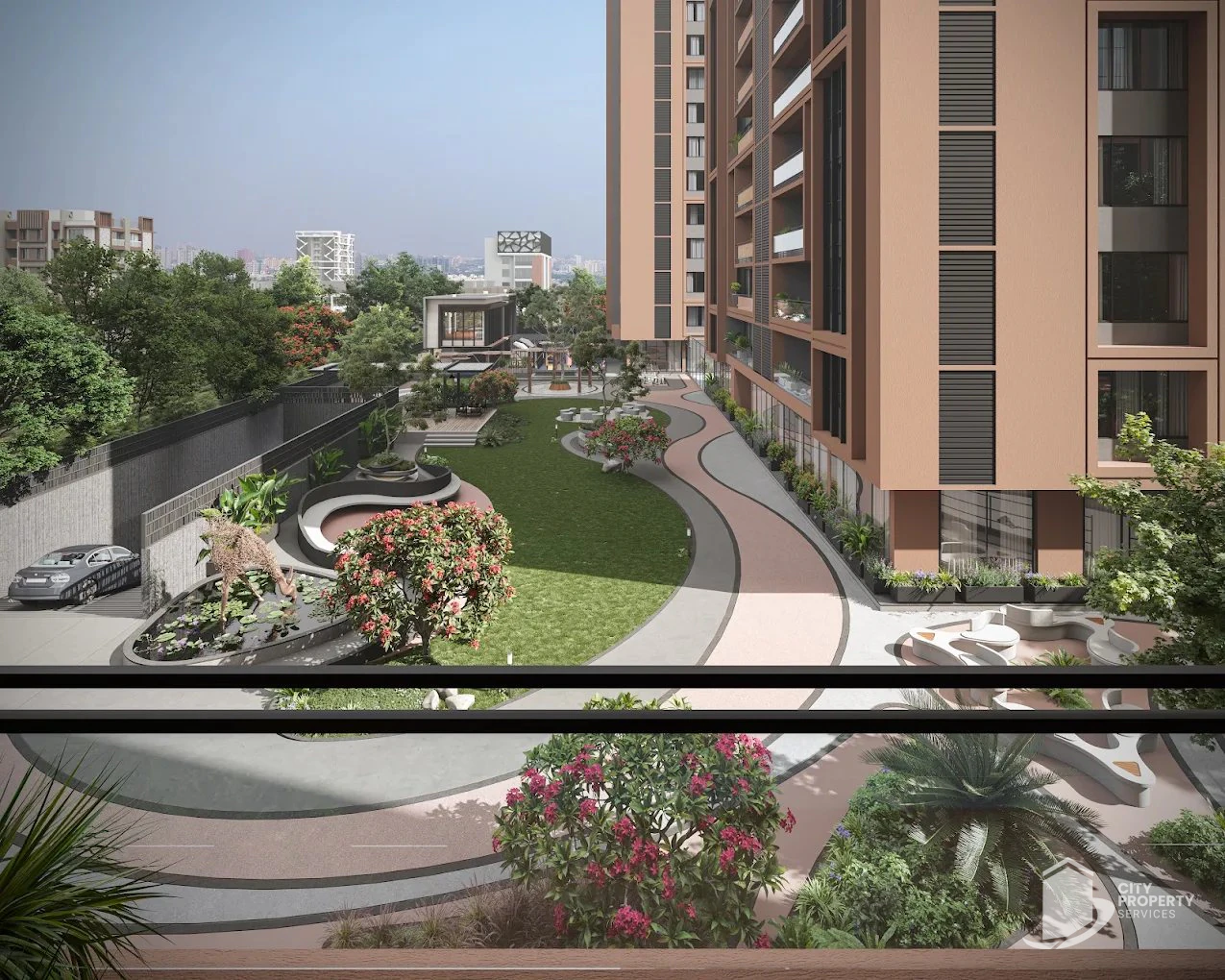 The Regal, Vaishnodevi Circle, landscape | City Property Services