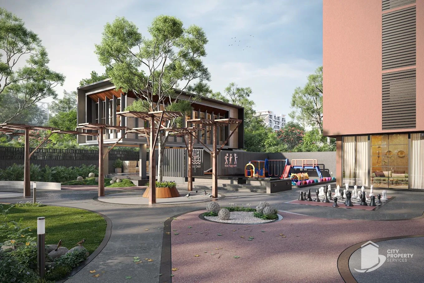 The Regal, Vaishnodevi Circle, clubhouse | City Property Services