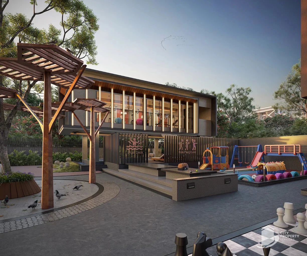 The Regal, Vaishnodevi Circle, kids' play area | City Property Services