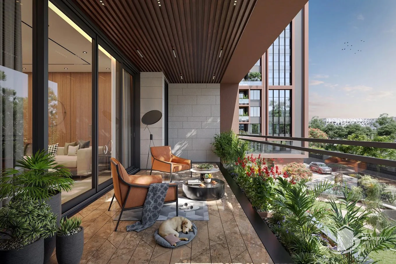 The Regal, Vaishnodevi Circle, balcony | City Property Services
