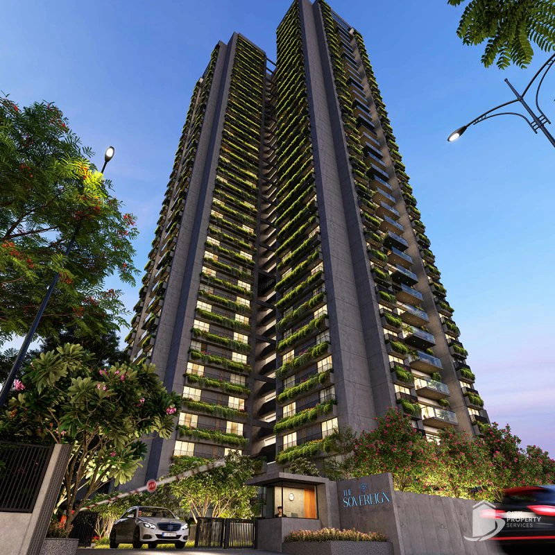 The Sovereign, Thaltej, exterior | City Property Services