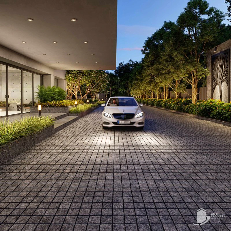 The Sovereign, Thaltej, entrance | City Property Services