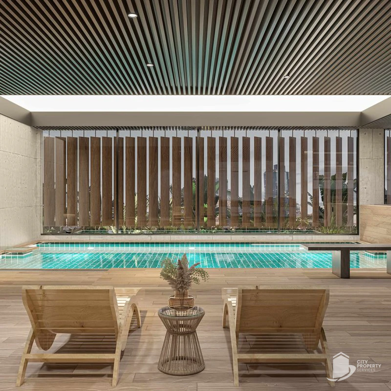 The Sovereign, Thaltej, swimming pool | City Property Services