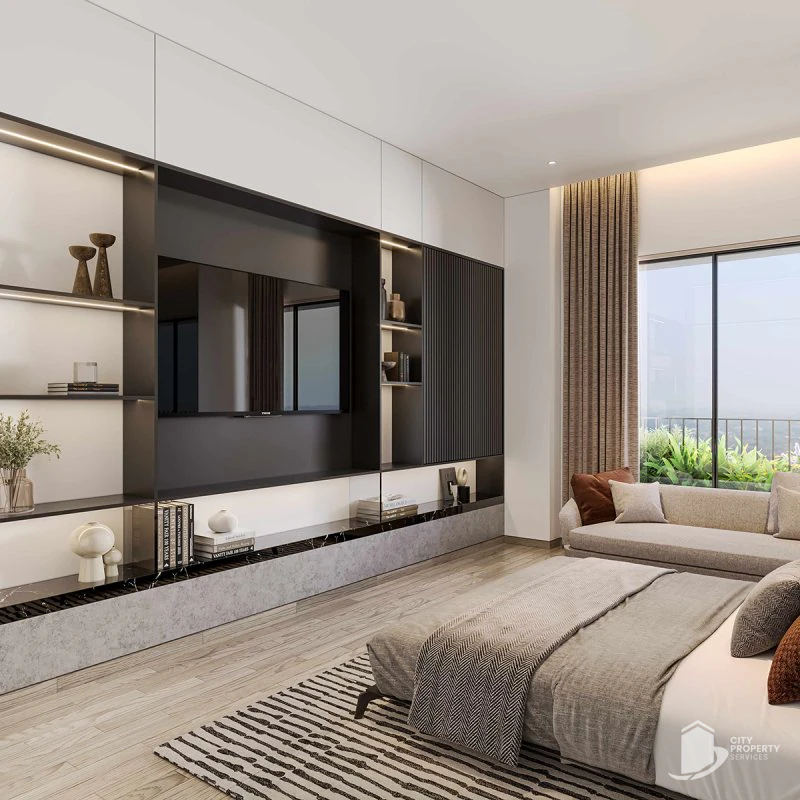 The Sovereign, Thaltej, bedroom | City Property Services