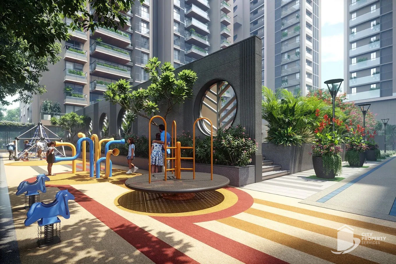 The Taurus, Vaishnodevi Circle, kids' play area | City Property Services