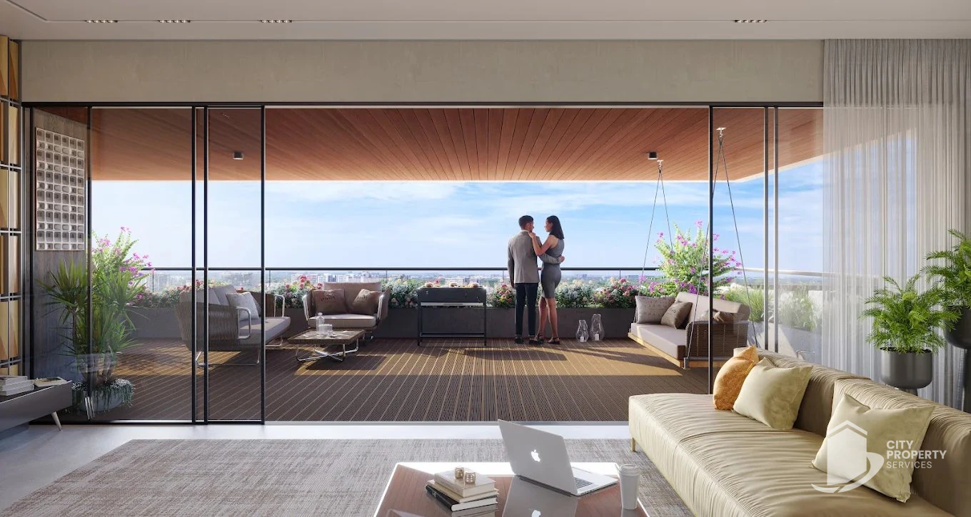The Taurus, Vaishnodevi Circle, living room | City Property Services