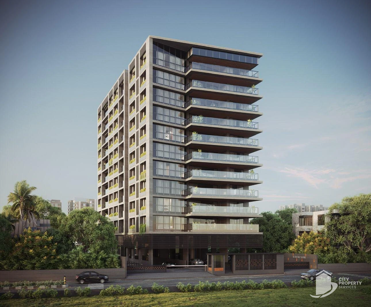 The Valinor, Bodakdev, exterior | City Property Services