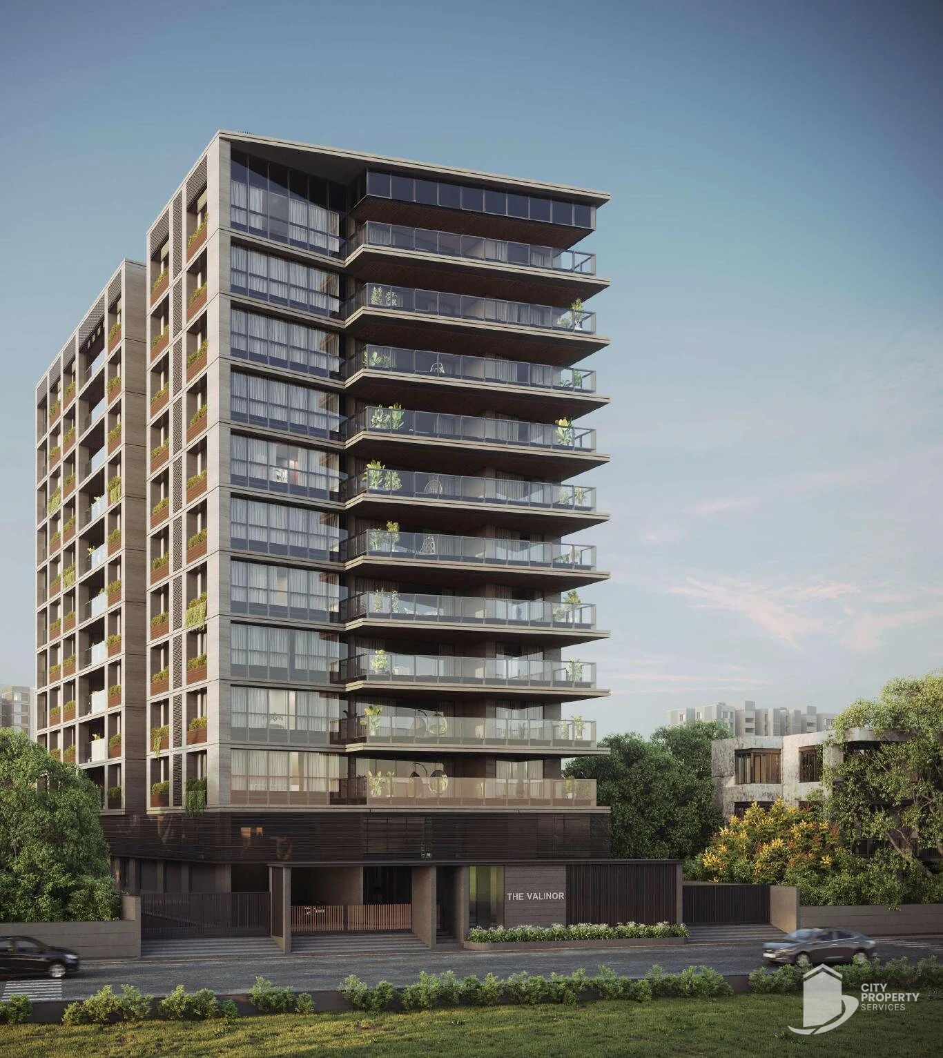 The Valinor, Bodakdev, exterior | City Property Services