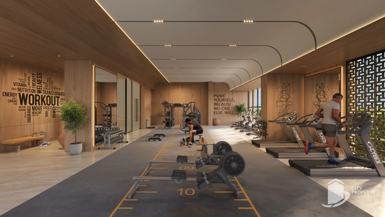 Times Trinity, Thaltej, gym | City Property Services