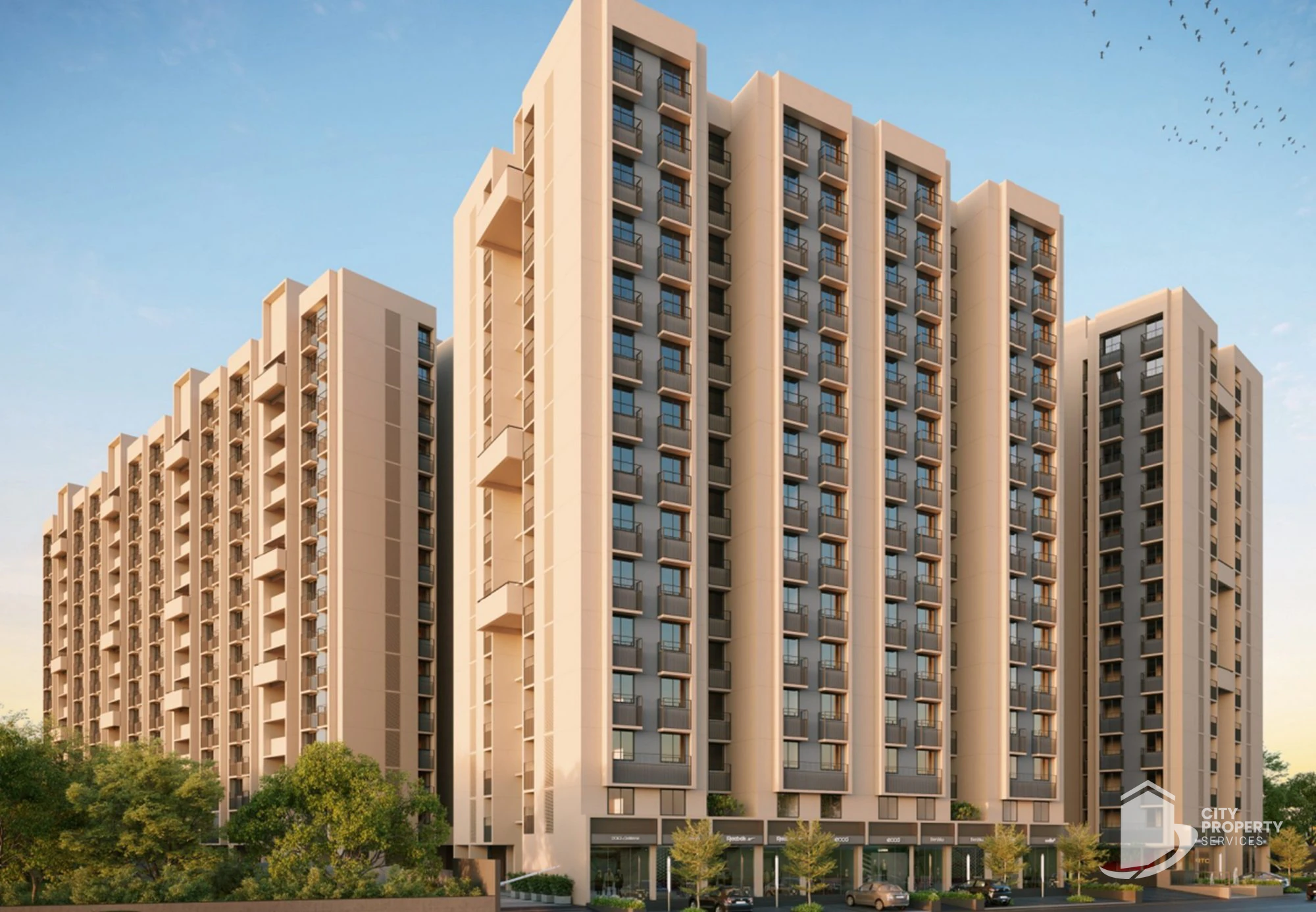 Trident Experia, Vaishnodevi Circle, exterior | City Property Services