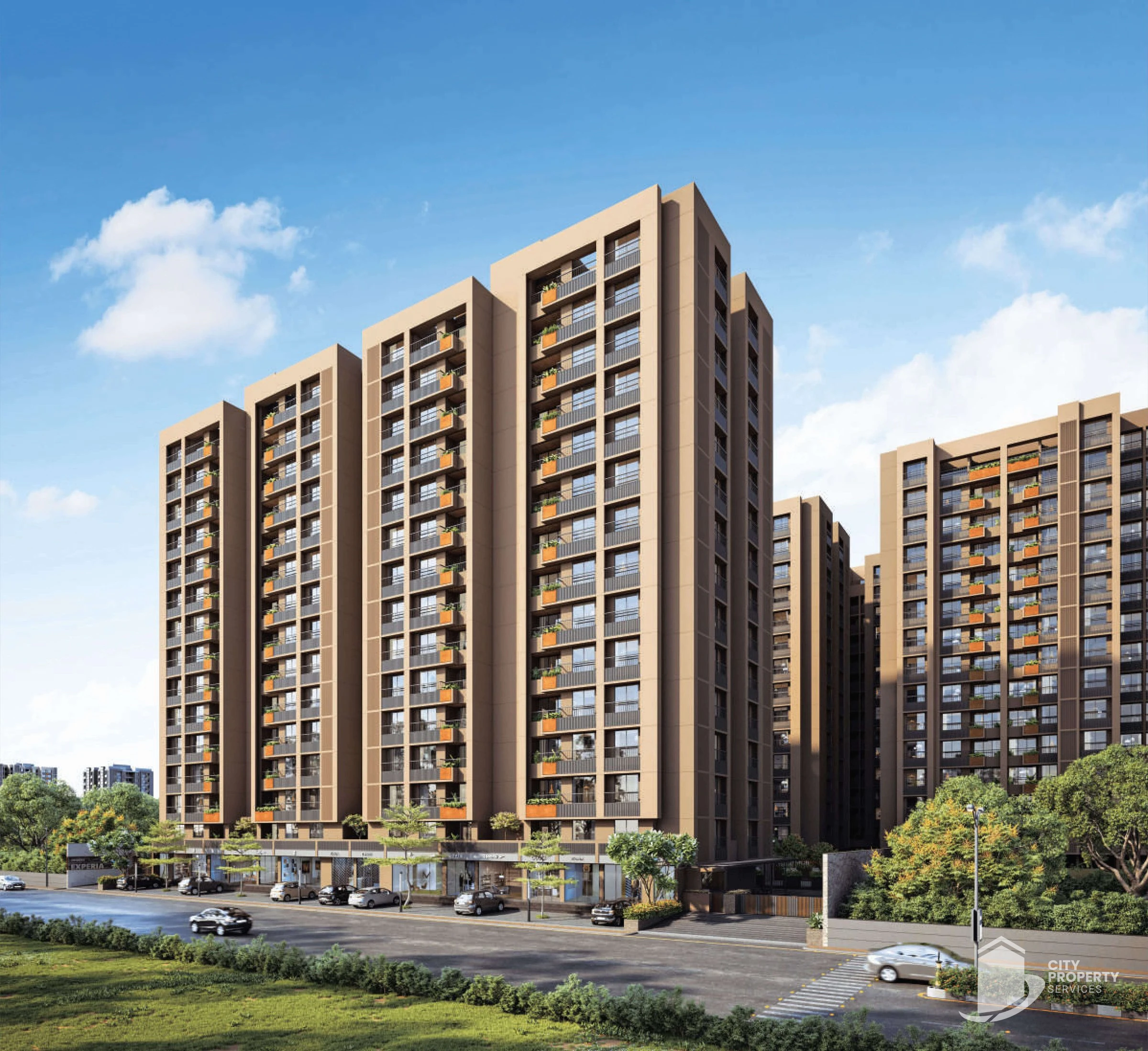 Trident Experia, Vaishnodevi Circle, exterior | City Property Services