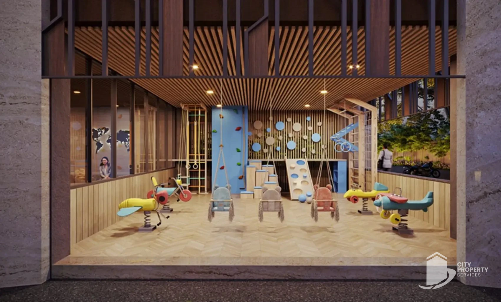 Triveni 84, Ambli, kids' play area | City Property Services