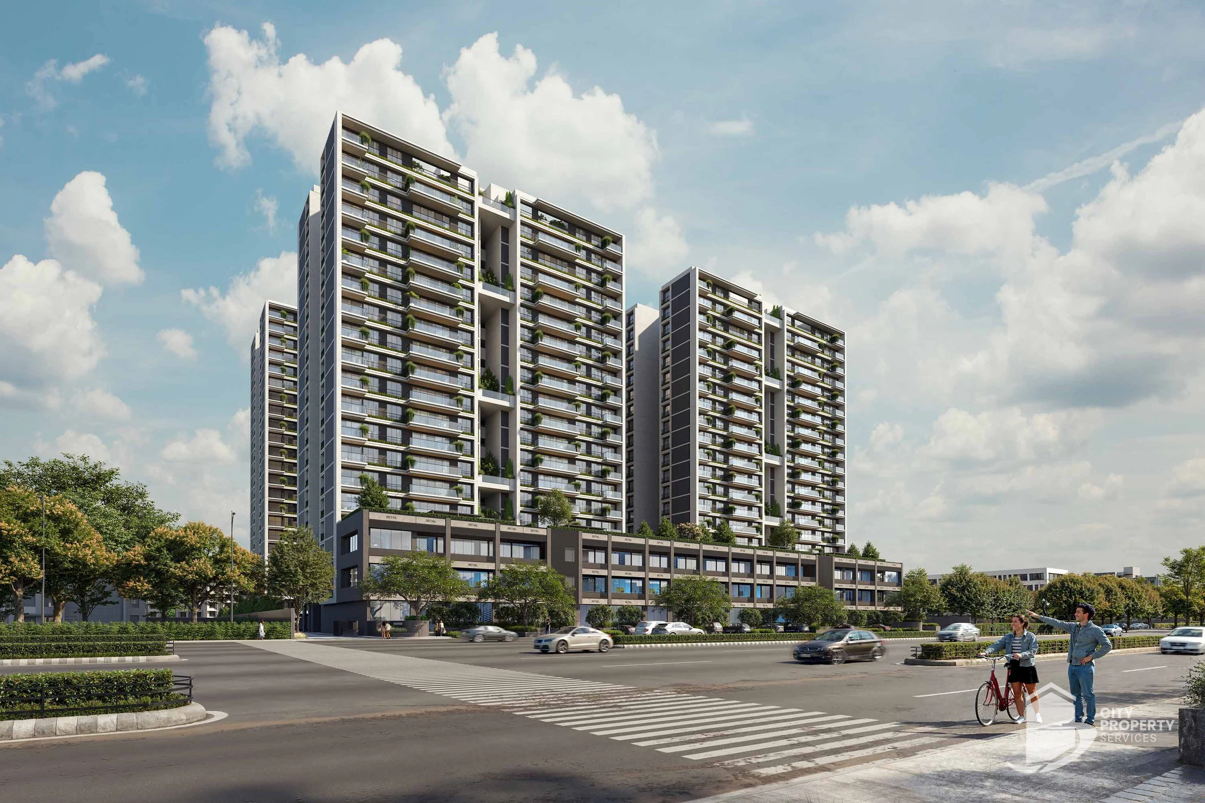 Trogon Centre Court, Vaishnodevi Circle, exterior | City Property Services
