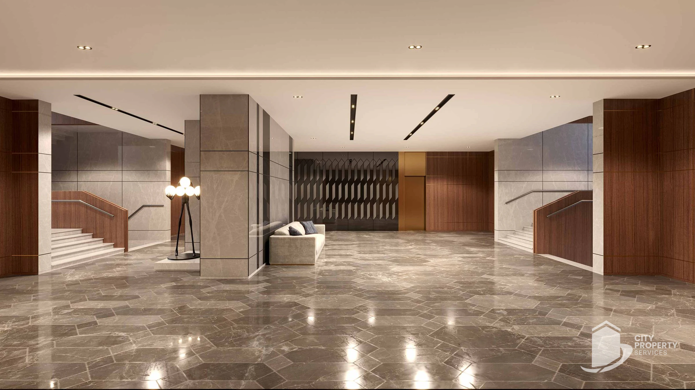 Trogon Centre Court, Vaishnodevi Circle, lobby | City Property Services