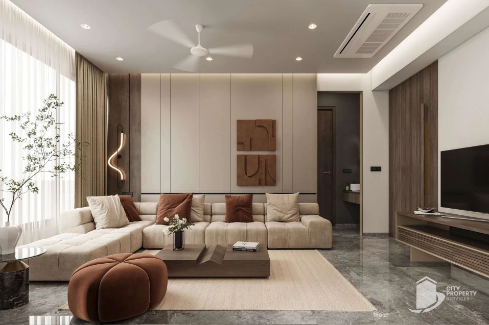 Veltis Respair, Khoraj, living room | City Property Services