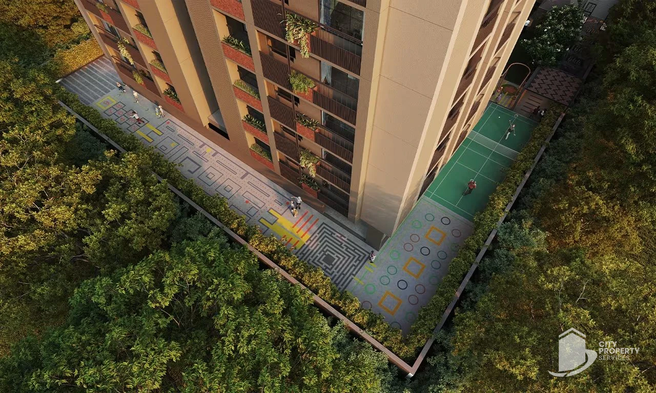 Viburnum, Shilaj, aerial view | City Property Services