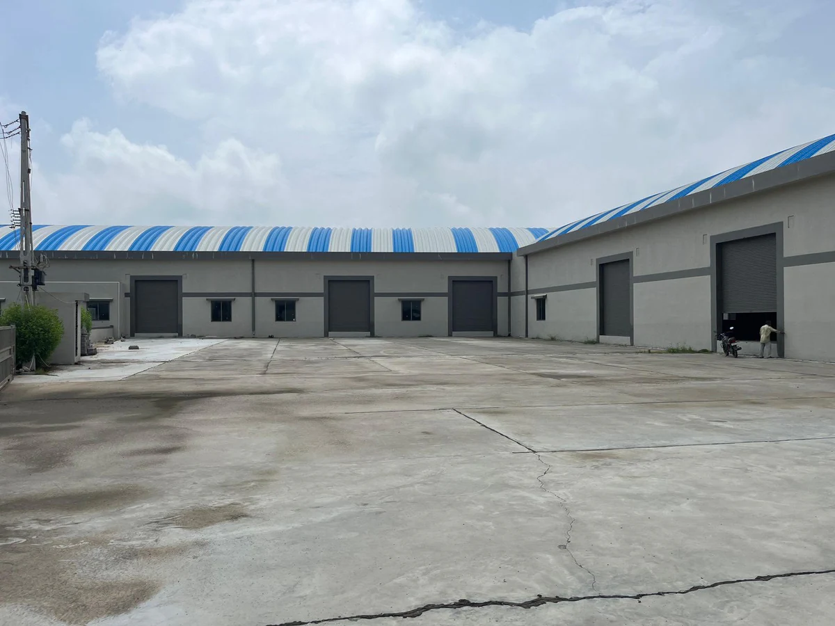 Warehouse in Aslali, Ahmedabad, exterior view | City Property Services
