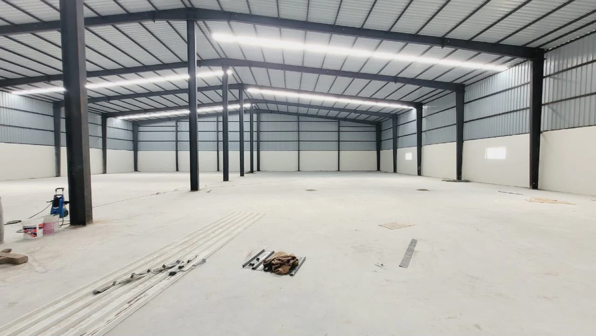Warehouse in Aslali, Ahmedabad, interior view | City Property Services