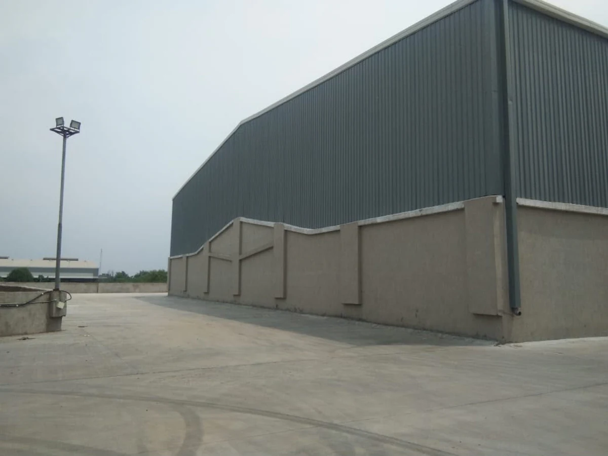 Warehouse in Sanathal, Ahmedabad, exterior view | City Property Services