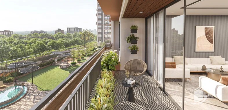 Western Luxuria, Vaishnodevi Circle, balcony | City Property Services