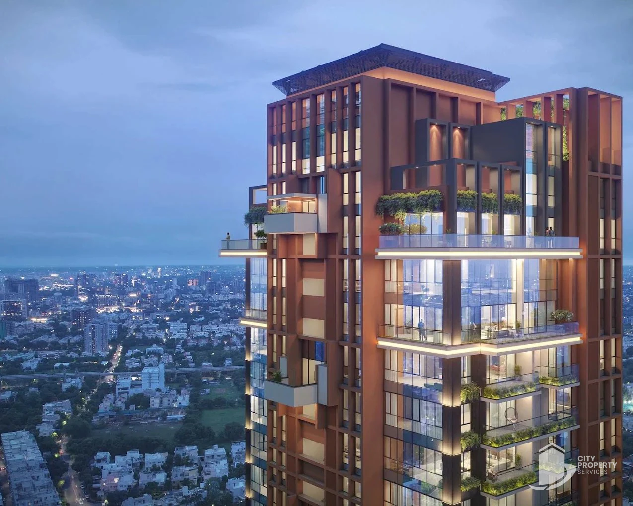 Z Luxuria, Thaltej, exterior | City Property Services