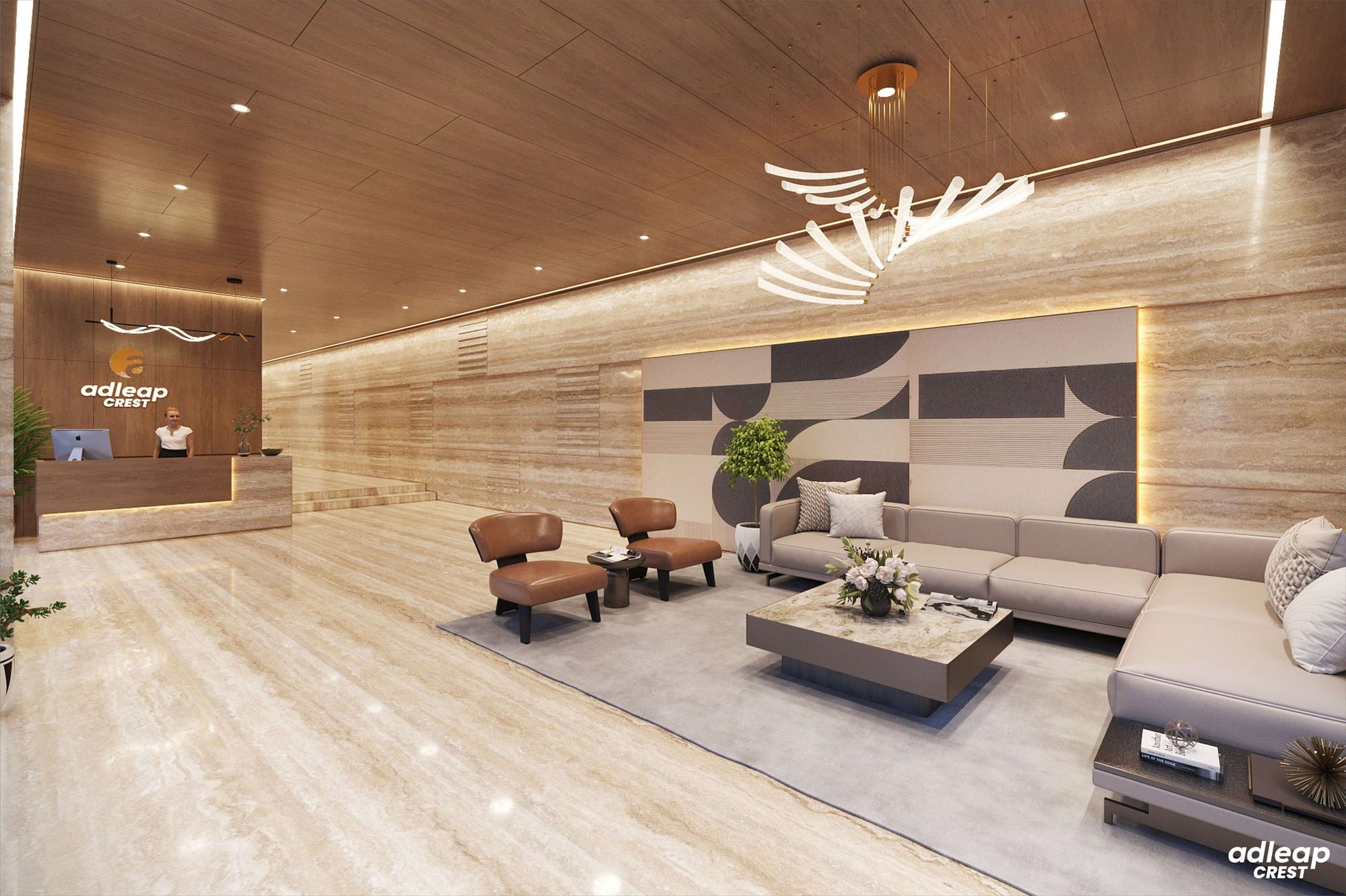 Adleap Crest, Vaishnodevi Circle — Lobby