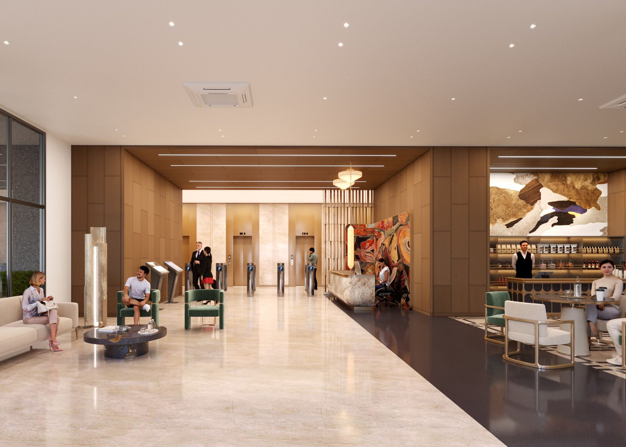 Antonia, Vaishnodevi Circle — Lobby