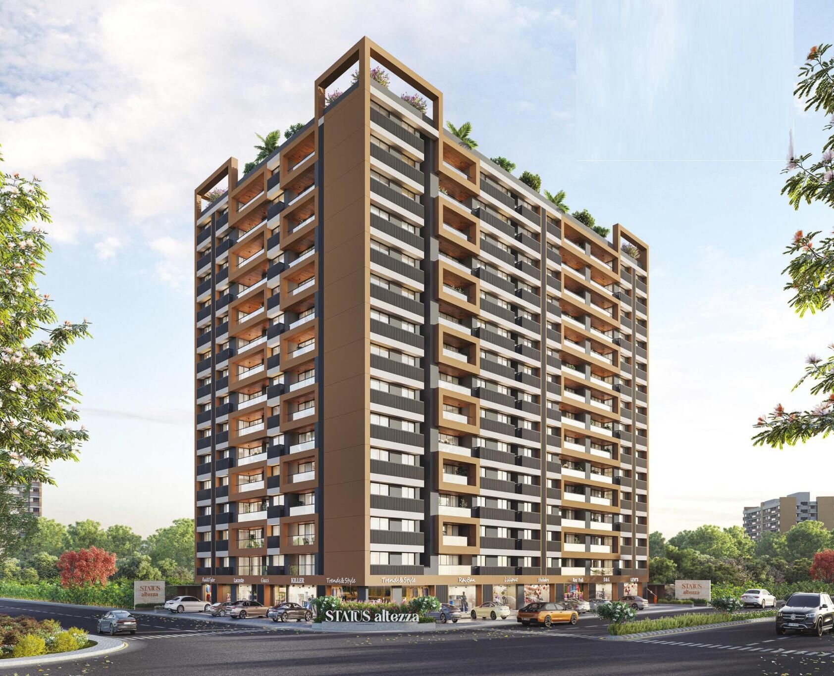 Status Altezza, Science City — Exterior