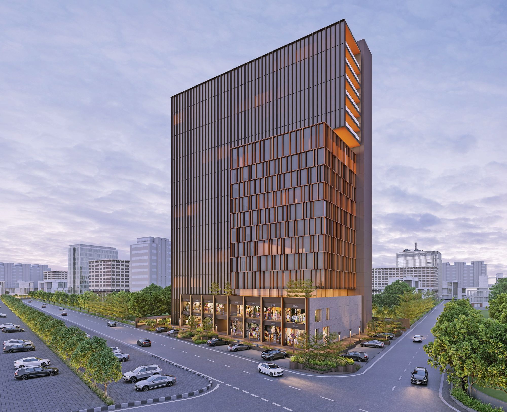 The Crest, SG Highway — Exterior