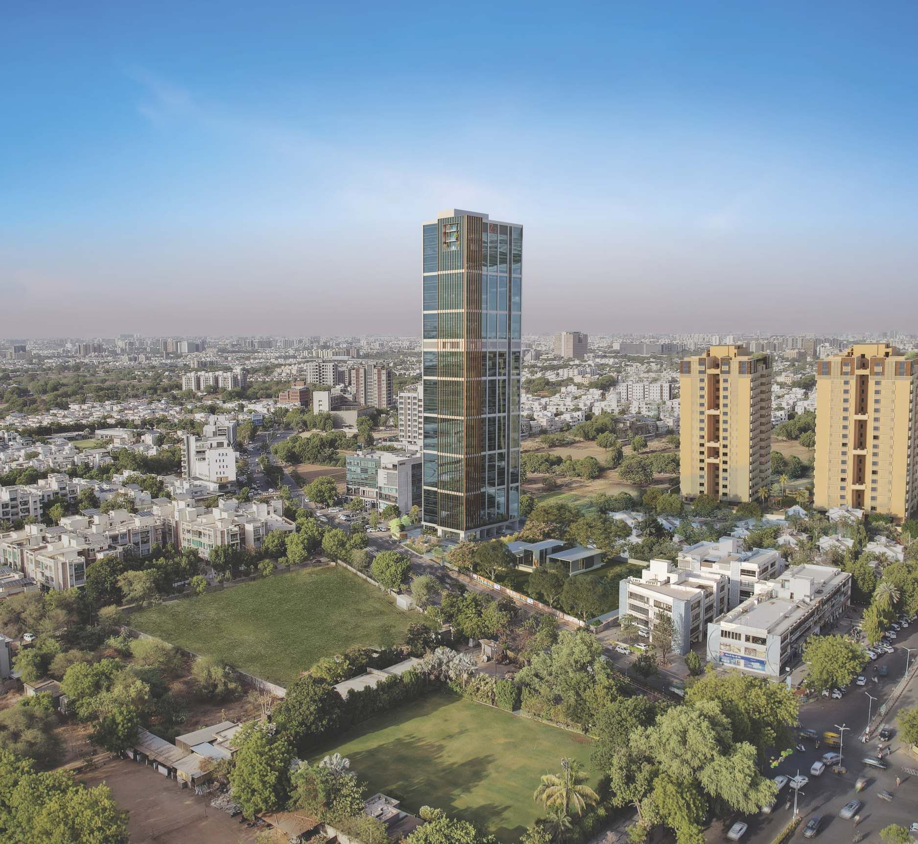 Z2, Thaltej — Aerial view