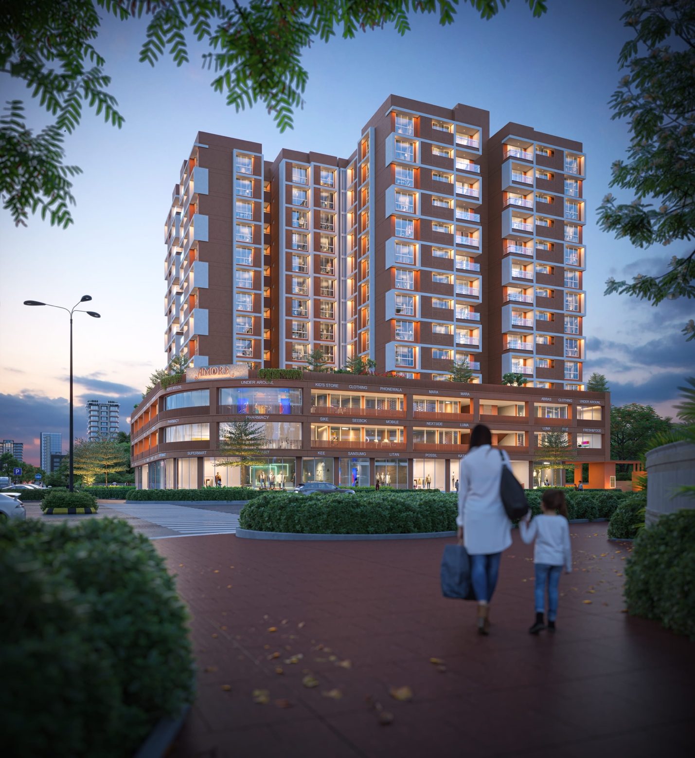 Amora, Adani Shantigram — developer render