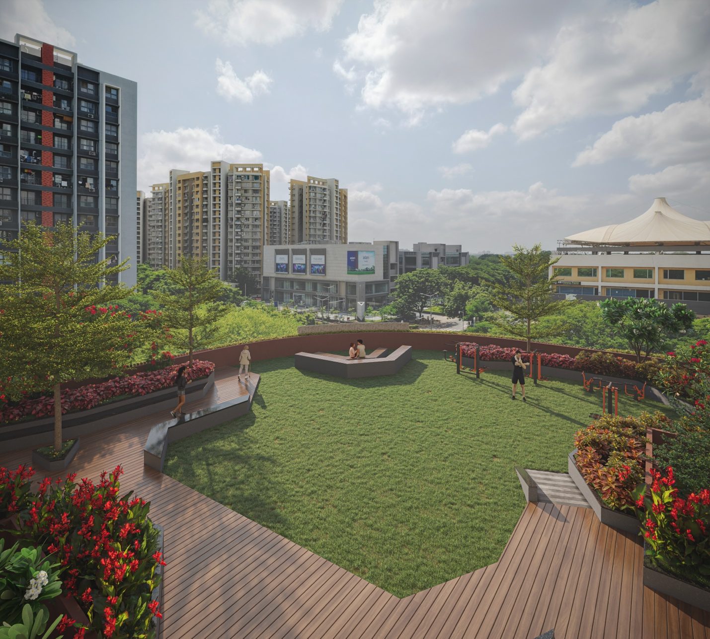 Amora, Adani Shantigram — developer render
