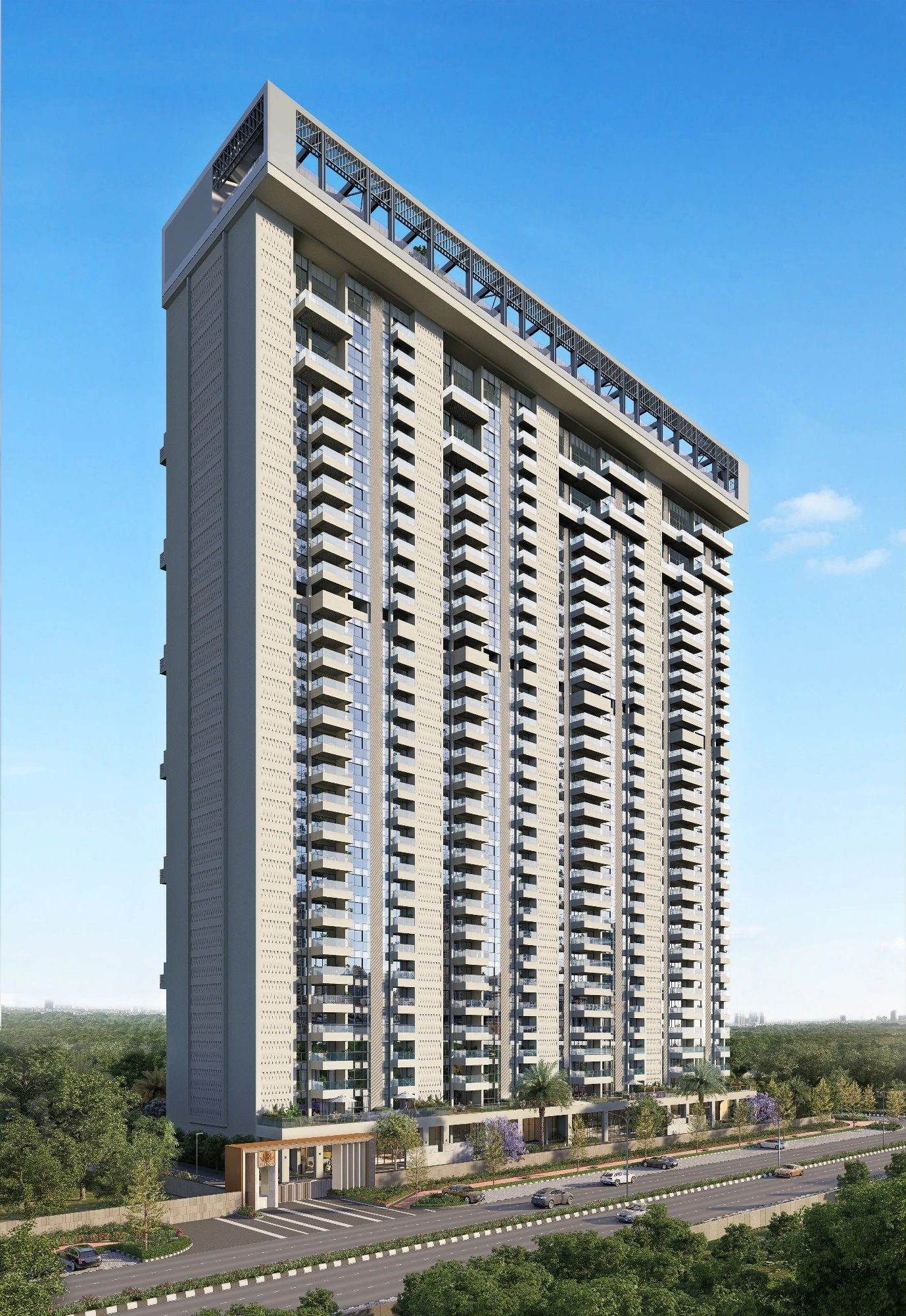 Belrosa, Adani Shantigram — developer render