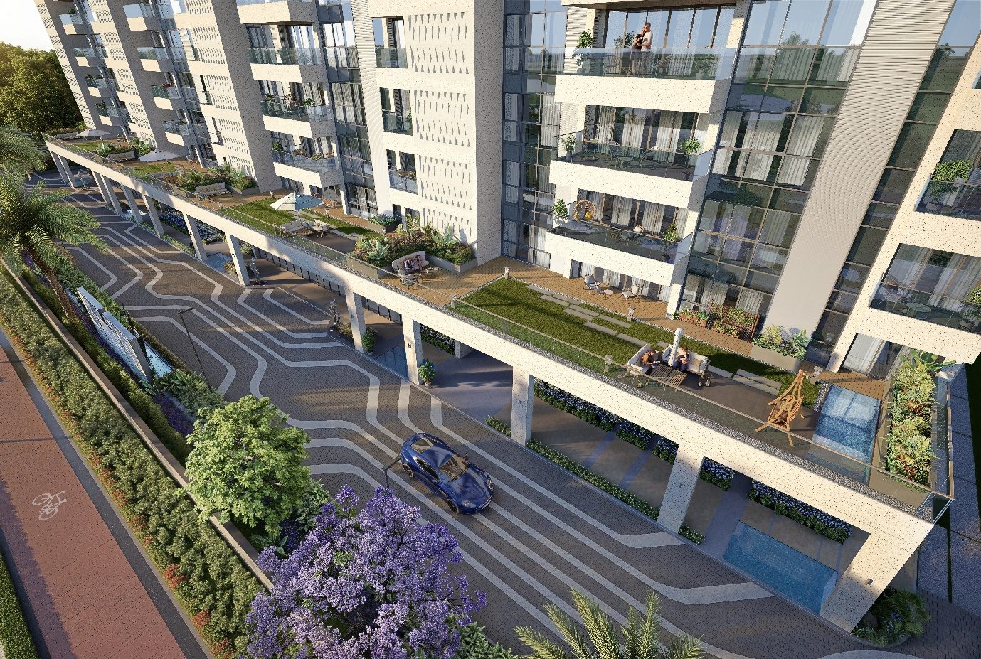 Belrosa, Adani Shantigram — developer render