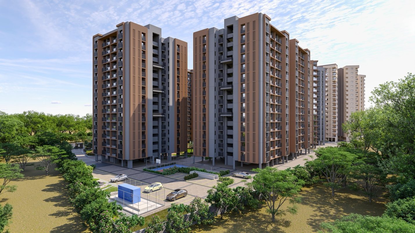 Elysium Novus, Adani Shantigram — developer render