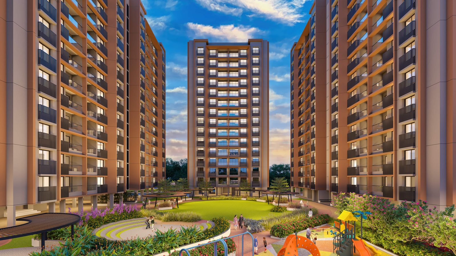 Elysium Novus, Adani Shantigram — developer render