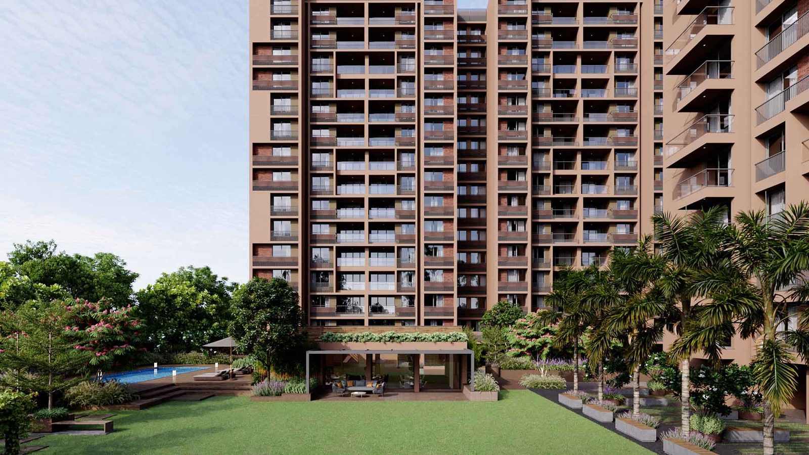 Embrace, Adani Shantigram — developer render