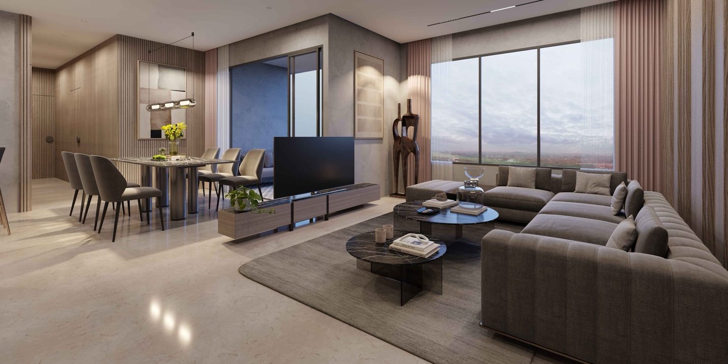 Greenfield, Adani Shantigram — developer render