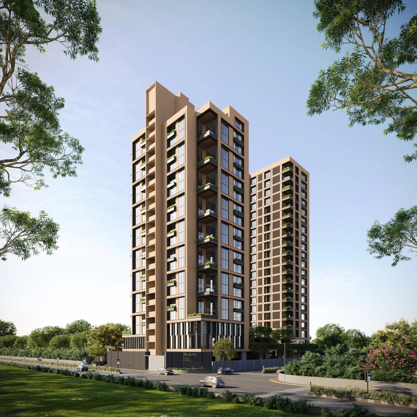 The Storeys Golf Coast, Adani Shantigram — developer render