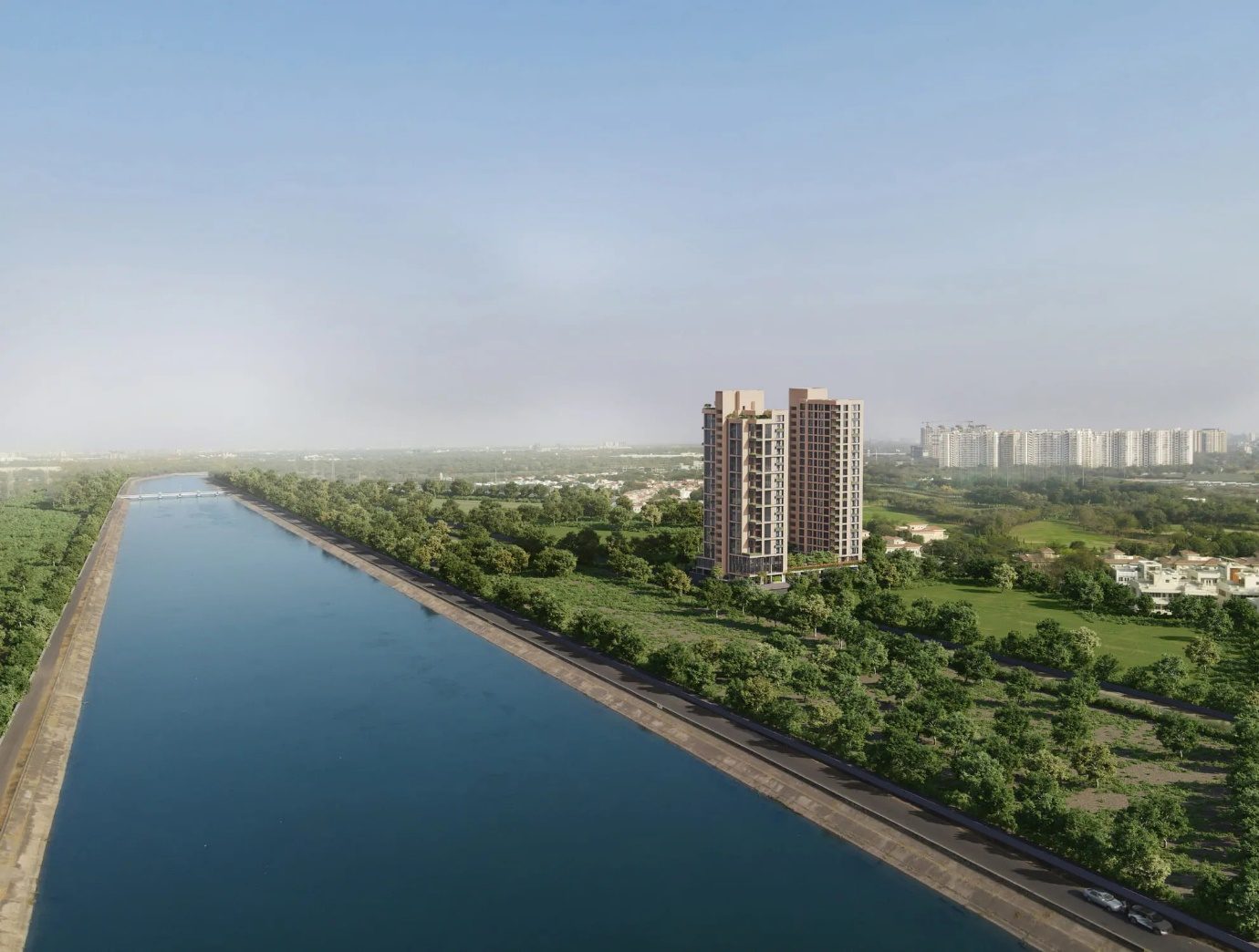 The Storeys Golf Coast, Adani Shantigram — developer render