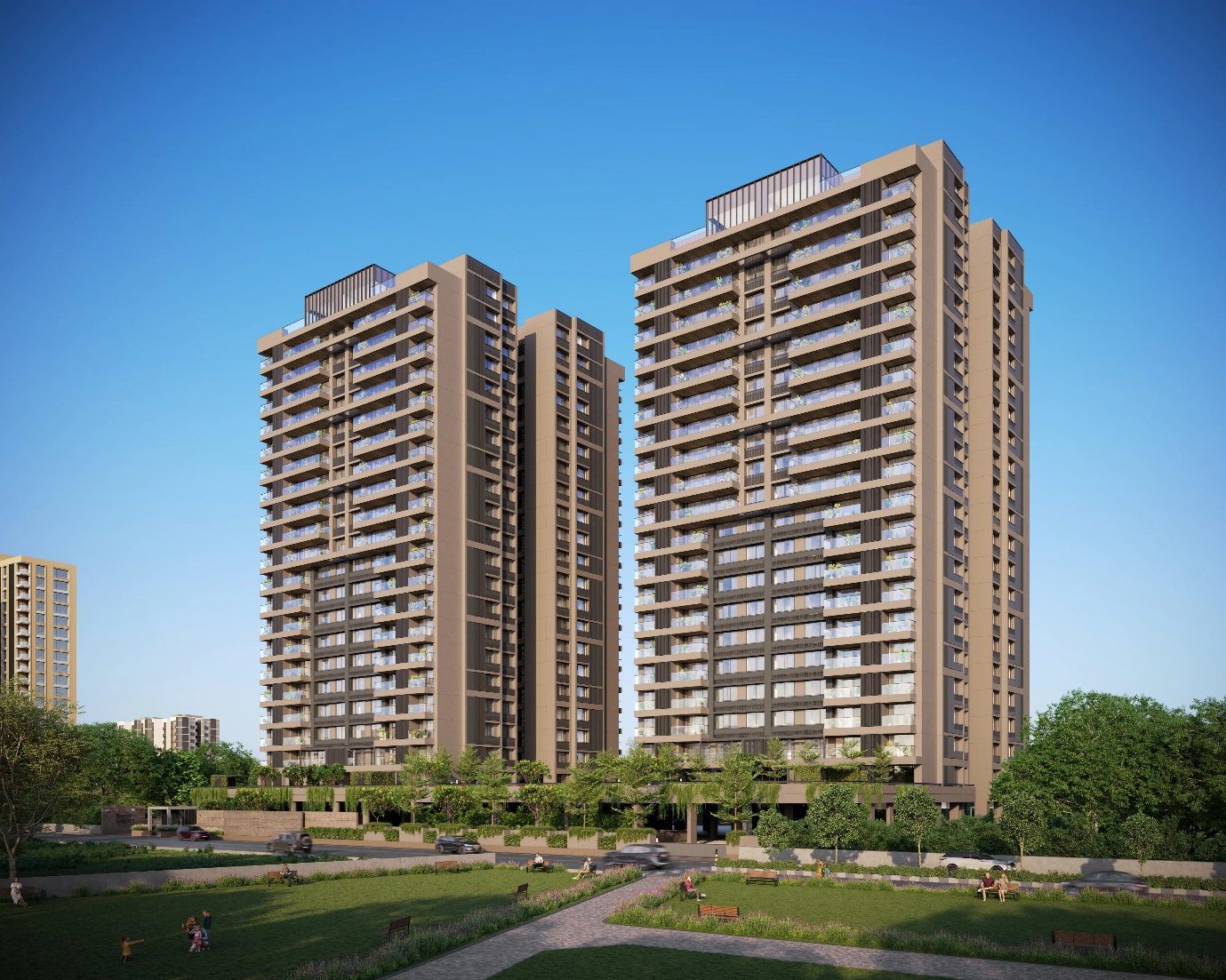 The Storeys Infinity, Adani Shantigram — developer render
