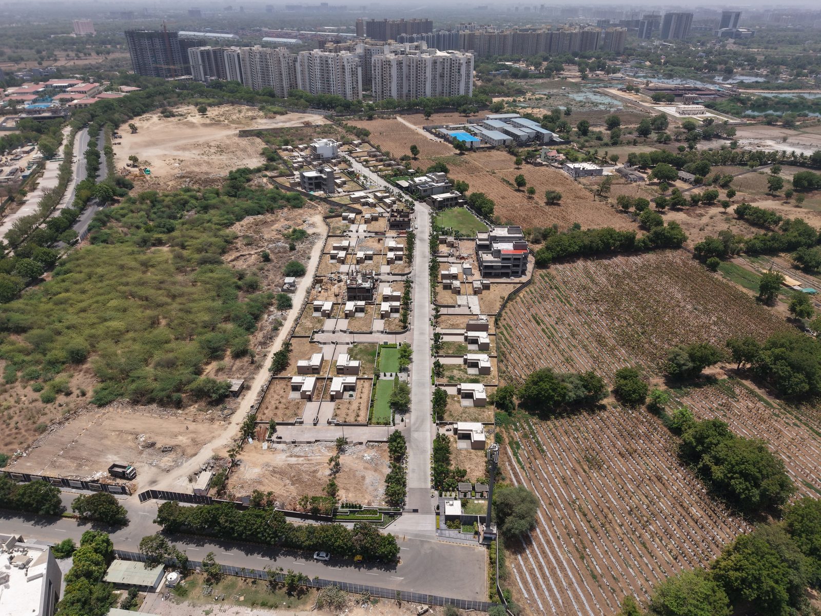 The West Park, Adani Shantigram — actual photo