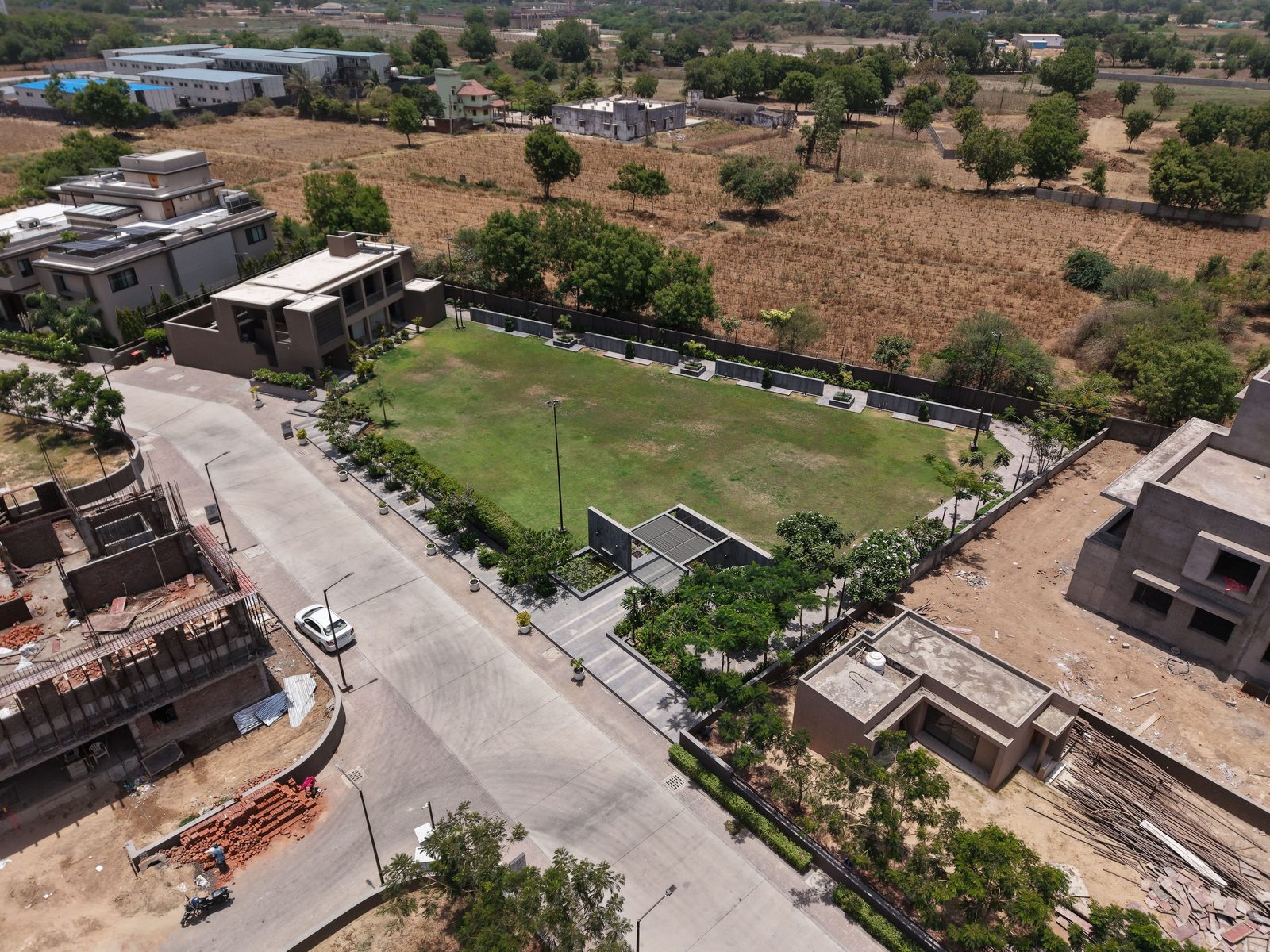 The West Park, Adani Shantigram — actual photo